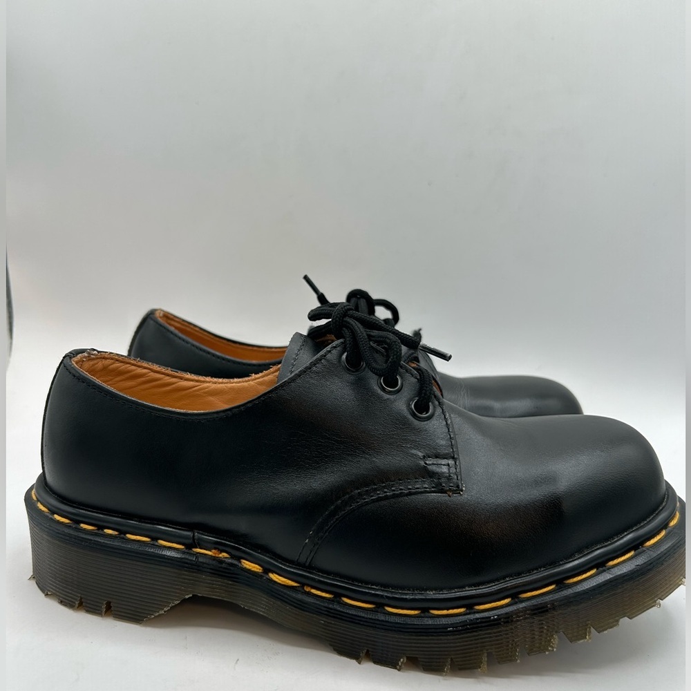 NEW VTG RARE 90s DR MARTENS 1925 3 EYE OXFORD BOOT MADE IN ENGLISH SZ 6 SHOE - Picture 4 of 15